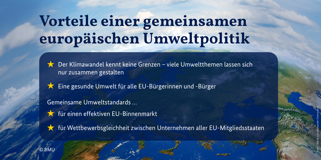 Vorteile einer gemeinsamen europäischen Umweltpolitik