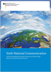 Cover: A sky with clouds over half a globe, on which you can see Europe.