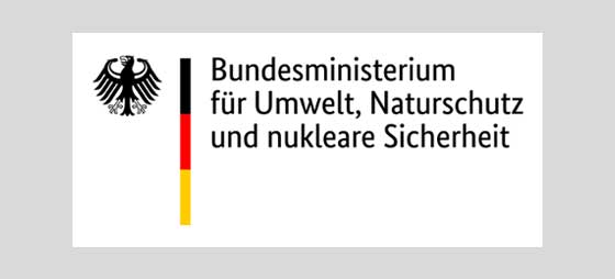 So sieht das gültige Logo des Bundes-Ministerium für Umwelt, Natur-Schutz und nukleare-Sicherheit aus