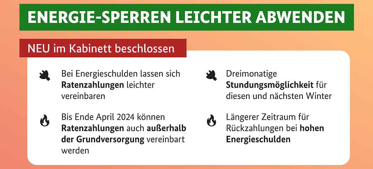 Energiesperren leichter abwenden