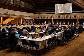 Steffi Lemke beim informellen Treffen der EU-Umweltministerinnen und -minister in Prag