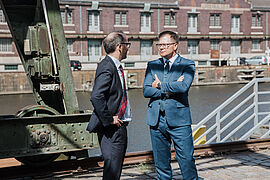 Carsten Schneider und Sebastian Unger