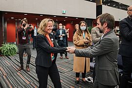 Bundesministerin Steffi Lemke mit dem kanadischen Umweltminister.