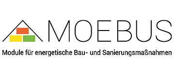 Logo: MOEBUS Module für energetische bau- und Sanierungsmaßnahmen