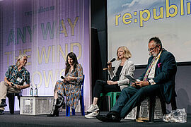 Paneldiskussion auf der re:publica