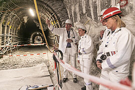 Steffi Lemke im Bergwerk Asse 