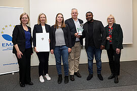 Gewinner mit Bettina Hoffmann