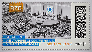 Sonderbriefmarke anlässlich der 44. Antarktisvertragsstaatenkonferenz