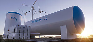 Erneuerbare Energieerzeugung durch Wasserstoff