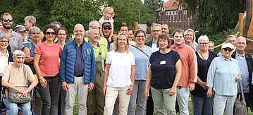 Ein Gruppenbild von dem ersten Aktionstag "Umwelt im Quartier"