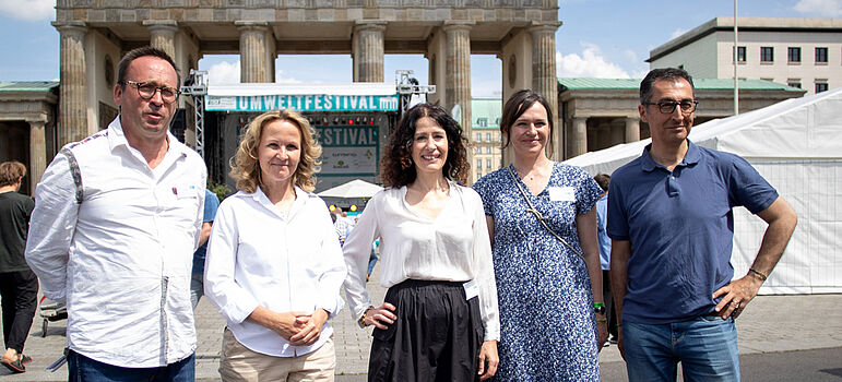 Umweltfestival mit Bundesumweltministerin Lemke und Bundesagrarminister Özdemir 