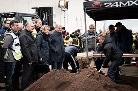 Bundeskanzler Olaf Scholz und Bundesumweltministerin Steffi Lemke