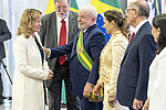  Steffi Lemke und Bundespräsident Steinmeier in Brasilien 