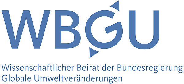 Logo: Wissenschaftlicher Beirat der Bundesregierung Globale Umweltveränderungen