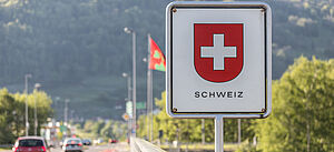 Schweizerisches Grenzzeichen