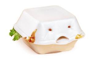 Einweg Styropor-Box