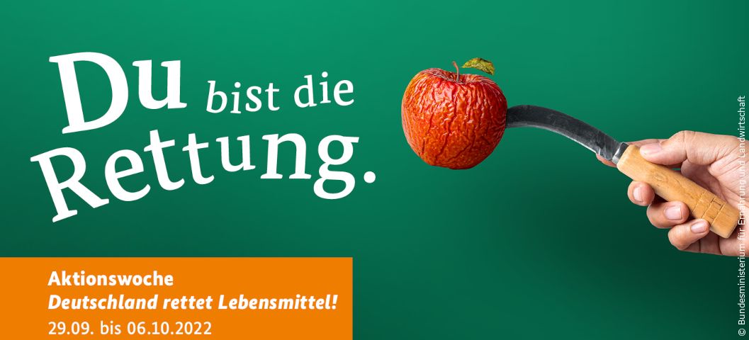 BMUV Aktion Deutschland rettet Lebensmittel! Meldung